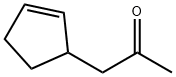 1-(2-CYCLOPENTENYL)-2-PROPANONE Structure