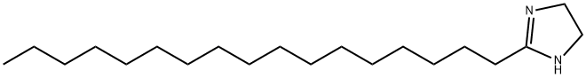 4,5-二氢-2-十七烷基-1H-咪唑,105-28-2,结构式