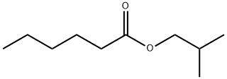 ヘキサン酸イソブチル 化学構造式