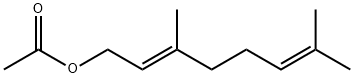 Geranyl acetate Struktur