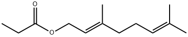 プロピオン酸(2E)-3,7-ジメチル-2,6-オクタジエニル