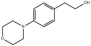 2-(4-モルホリノフェニル)エタノール 化学構造式