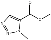 1-甲基-1,2,3-三氮唑-5-甲酸甲酯,105020-38-0,结构式