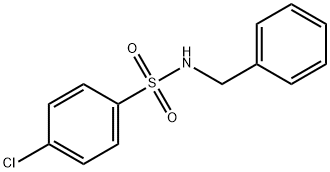 N-苄基-4-氯苯磺酰胺, 10504-90-2, 结构式