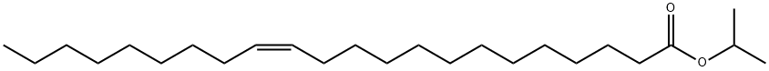 (Z)-二十二-13-烯酸异丙基酯 结构式