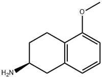 (S)-2-AMINO-5-METHOXYTETRALIN HYDROCHLORIDE 化学構造式