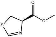 4-Thiazolecarboxylicacid,4,5-dihydro-,methylester,(4R)-(9CI) 结构式