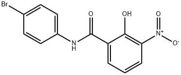 4BROMO3NITROSALICYLANILIDE,10515-47-6,结构式