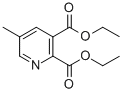 5-甲基吡啶-2,3-二甲酸二乙酯 结构式