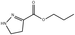 1H-Pyrazole-3-carboxylicacid,4,5-dihydro-,propylester(9CI) Structure