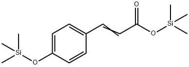 4-(Trimethylsilyl)oxycinnamic acid trimethylsilyl ester Structure