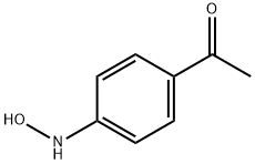 Ethanone,  1-[4-(hydroxyamino)phenyl]- Structure