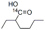 2-ETHYLHEXANOIC ACID-(CARBOXY-14C) Struktur