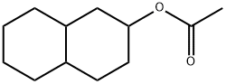 十氢2-萘酚乙酸酯,10519-11-6,结构式