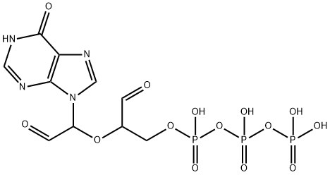 INOSINE 5'-TRIPHOSPHATE, PERIODATE OXIDIZED SODIUM SALT Structure