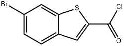 6-Bromo-1-benzothiophene-2-carbonyl chloride Structure