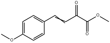 4-(4-甲氧基苯基)-2-氧代丁-3-烯酸甲酯, 105213-31-8, 结构式