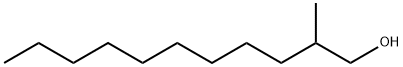 2-甲基-十一烷醇,10522-26-6,结构式