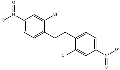 2,2'-DICHLORO-4,4'-DINITROBIBENZYL Structure