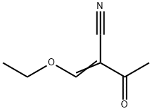 2 - 乙氧基亚甲基-3 - 氧代丁腈 结构式