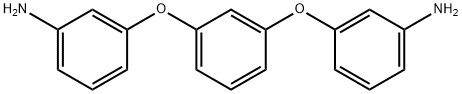 1,3-ビス(3-アミノフェノキシ)ベンゼン 化学構造式