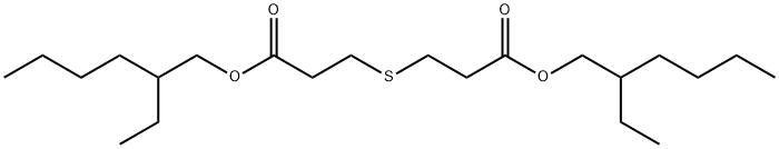3,3’-硫代二丙酸双(2-乙基己基)酯 结构式