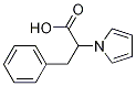 1H-Pyrrole-1-acetic acid, alpha-(phenylMethyl)- Struktur