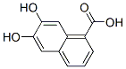 1-Naphthalenecarboxylic acid, 6,7-dihydroxy- (9CI),105284-13-7,结构式