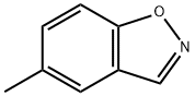 5-METHYL-1,2-BENZISOXAZOLE 结构式