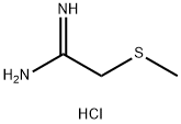 2-(甲基巯基)乙脒盐酸,105324-22-9,结构式