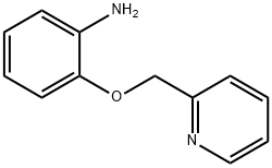 2-(ピリジン-2-イルメトキシ)アニリン 化学構造式