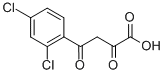 4-(2,4-二氯苯基)-2,4-二氧代丁酸,105356-70-5,结构式