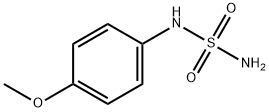 Sulfamide, (4-methoxyphenyl)- (9CI) 结构式