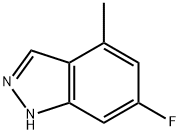 6-FLUORO-4-METHYL-(1H)INDAZOLE Structure