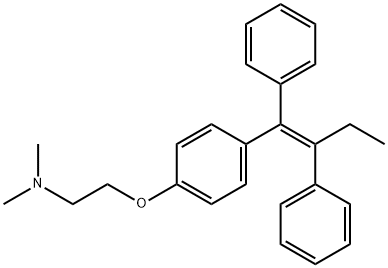 三苯氧胺,10540-29-1,结构式