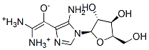 (Z)-1-[5-amino-1-[(2R,3R,4R,5R)-3,4-dihydroxy-5-(hydroxymethyl)oxolan- 2-yl]imidazol-4-yl]-2-diazonio-ethenolate Structure