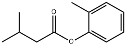 Butanoic acid, 3-Methyl-, 2-Methylphenyl ester Structure