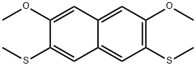 2,7-DIMETHOXY-3,6-BIS(METHYLTHIO)-NAPHTHALENE Structure