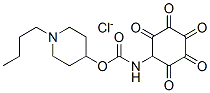 (1-butyl-3,4,5,6-tetrahydro-2H-pyridin-4-yl) N-(3-pentoxyphenyl)carbam ate chloride Structure