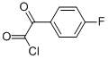 4-氟-Α-氧代苯乙酰氯, 105457-90-7, 结构式