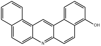 4-Hydroxydibenz(a,j)acridine Struktur