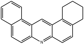 1,2,3,4-TETRAHYDRODIBENZ(A,J)ACRIDINE Struktur