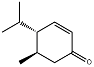 2-Cyclohexen-1-one,5-methyl-4-(1-methylethyl)-,(4S-trans)-(9CI),105497-90-3,结构式