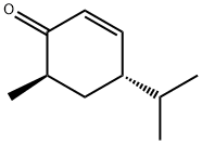 2-Cyclohexen-1-one,6-methyl-4-(1-methylethyl)-,(4S-trans)-(9CI) Structure