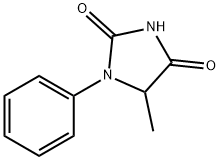 5-甲基-1-苯基咪唑烷-2,4-二酮, 105510-41-6, 结构式