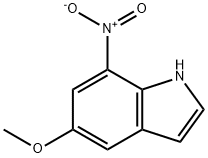 5-METHOXY-7-NITROINDOLE Struktur