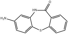 8-amino-10,11-dihydrodibenzo(b,e)1,4-thiazepin-11-one Structure