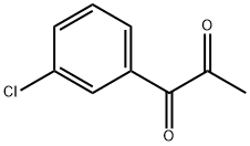 1-(3-Chlorophenyl)-1,2-propanedione Structure