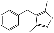 4-ベンジル-3,5-ジメチルイソオキサゾール 化学構造式