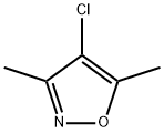 4-氯-3,5-二甲基异噁唑, 10557-86-5, 结构式